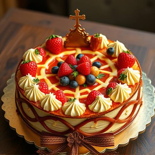 Tarta de Santiago tradicional